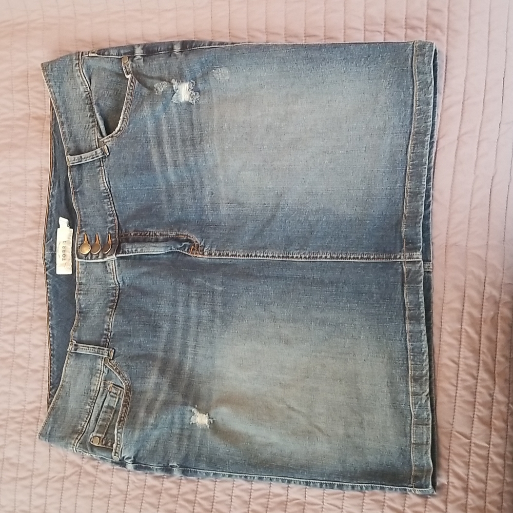 Jean skirt